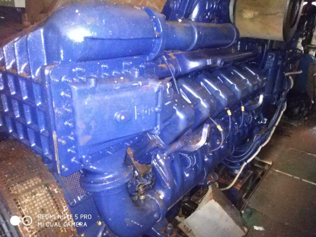 MTU 12V 4000 Marine Generator